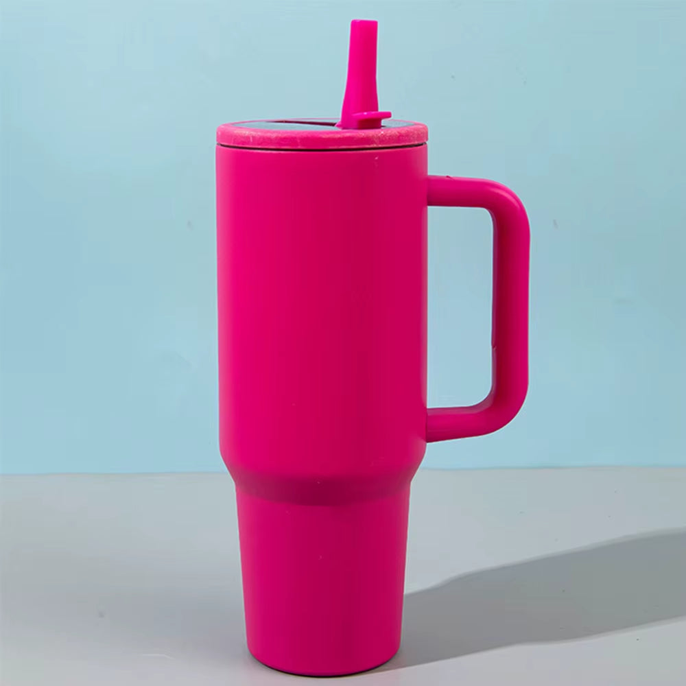 2024 NEW Hydrojug 40OZ Tumbler Straw Lid Stainless Steel Vacuum Insulated Car Mug Double Wall Thermal Iced Travel Mug Cup