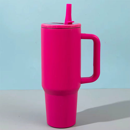 2024 NEW Hydrojug 40OZ Tumbler Straw Lid Stainless Steel Vacuum Insulated Car Mug Double Wall Thermal Iced Travel Mug Cup