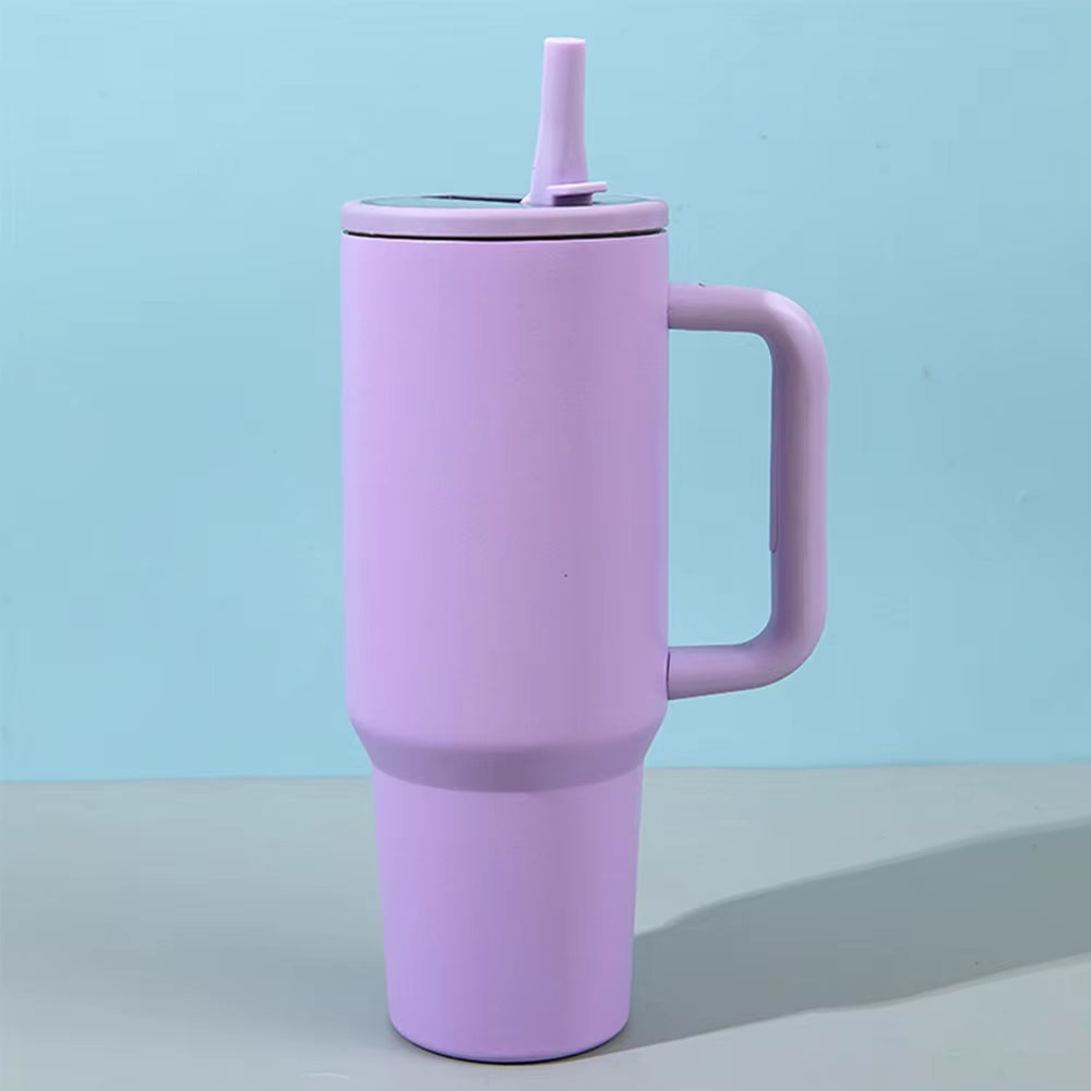 2024 NEW Hydrojug 40OZ Tumbler Straw Lid Stainless Steel Vacuum Insulated Car Mug Double Wall Thermal Iced Travel Mug Cup