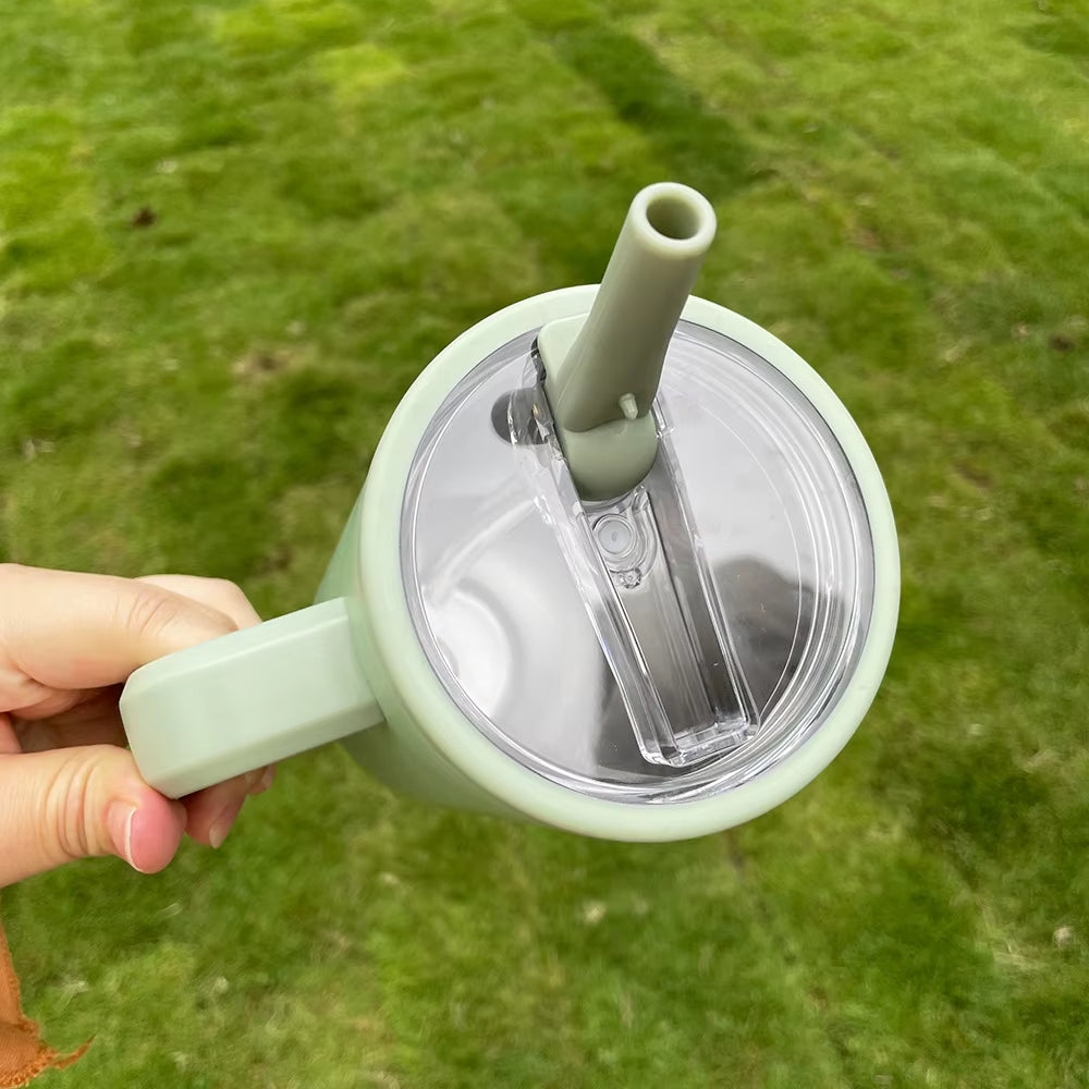 2024 NEW Hydrojug 40OZ Tumbler Straw Lid Stainless Steel Vacuum Insulated Car Mug Double Wall Thermal Iced Travel Mug Cup