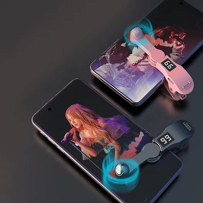 Auto Screen Clicker Mini Simulated Finger Phone Clicking Clicker Clip-On Video Live Liker Game Screen Touch Device for Tik Tok