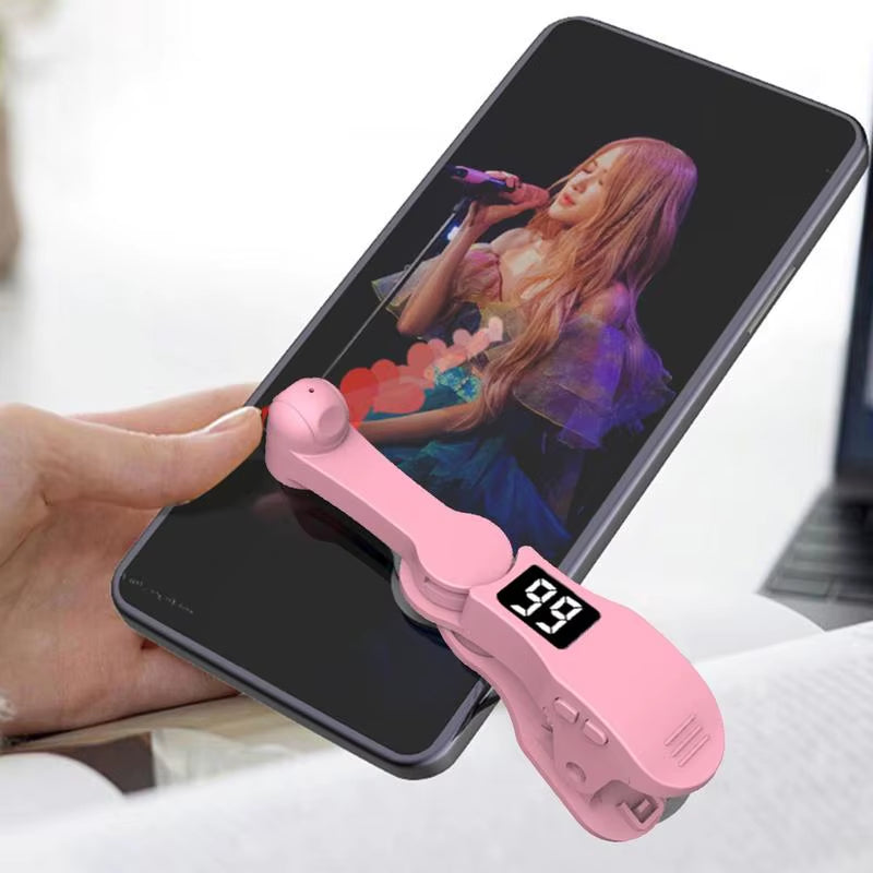 Auto Screen Clicker Mini Simulated Finger Phone Clicking Clicker Clip-On Video Live Liker Game Screen Touch Device for Tik Tok